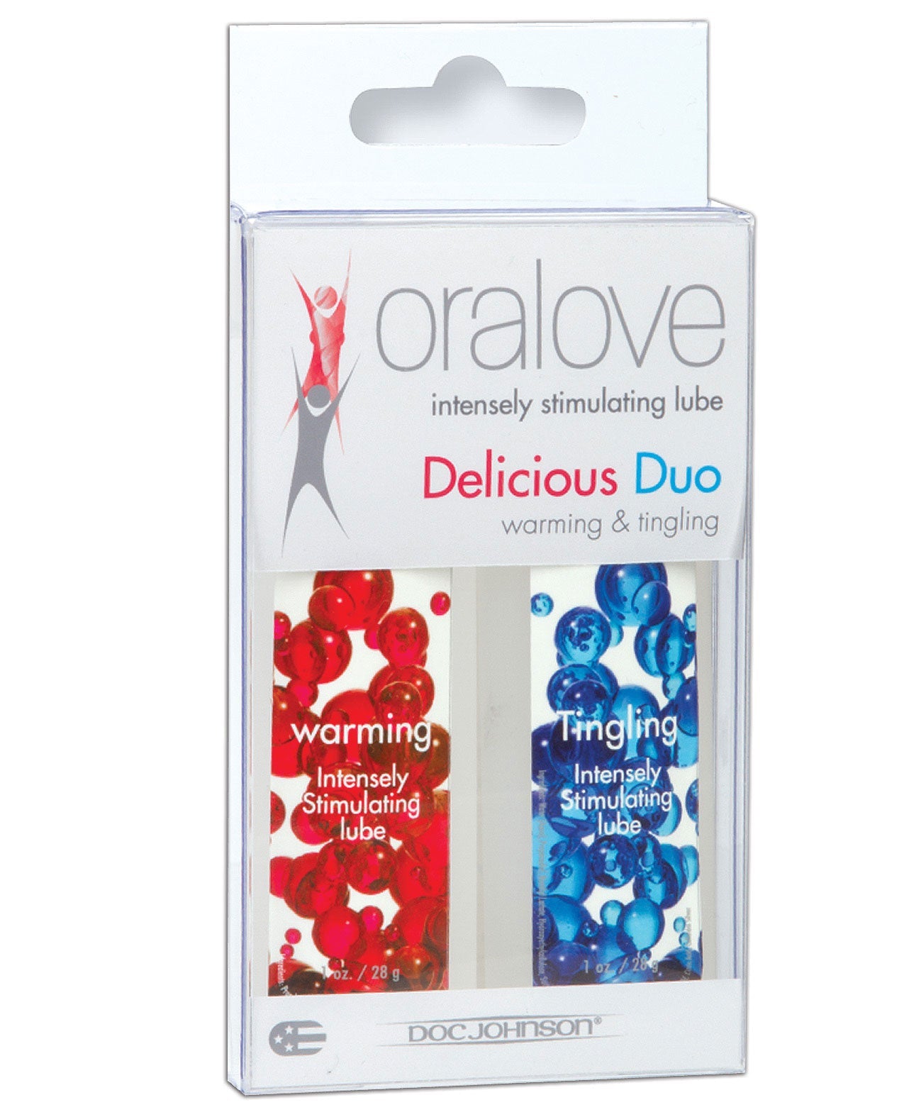 Oralove Delicious Duo Flavored Lube - Warming Tingling