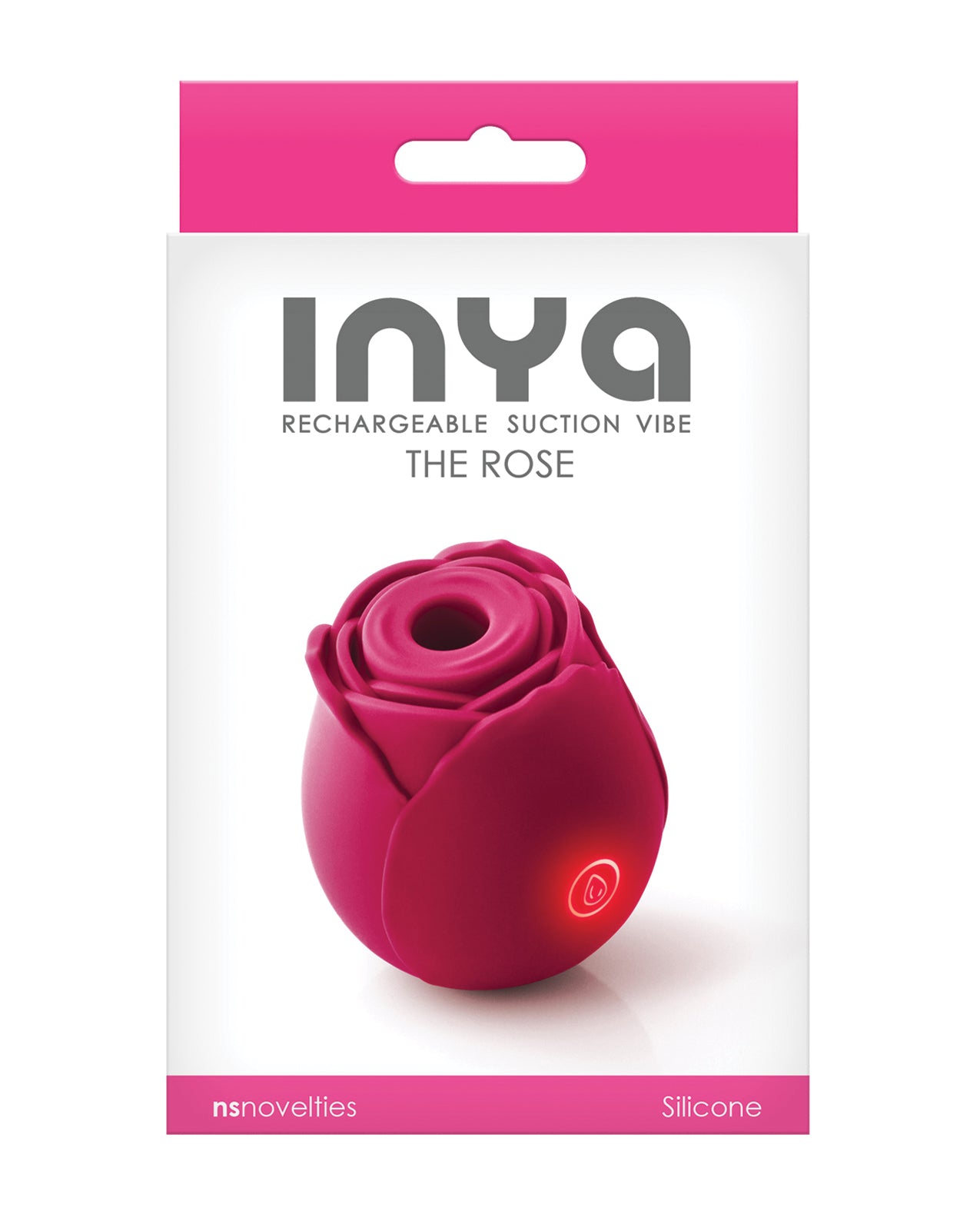 INYA The Rose Rechargeable Suction Vibe - Red